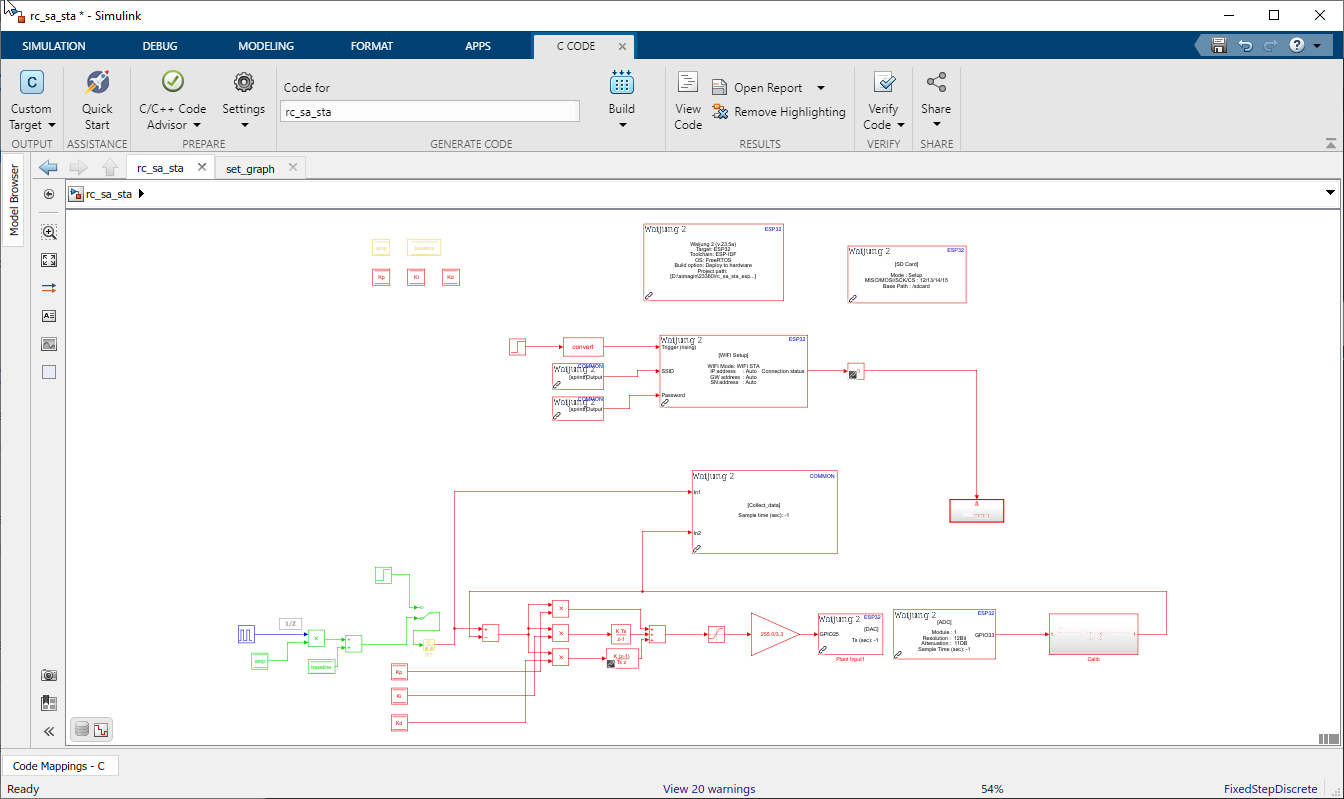 Figure 52: Stand-Alone Simulink Model