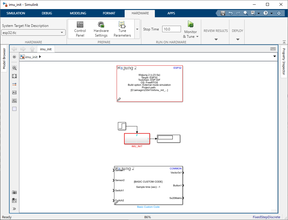 Figure 79:  Add Basic Custom Code block