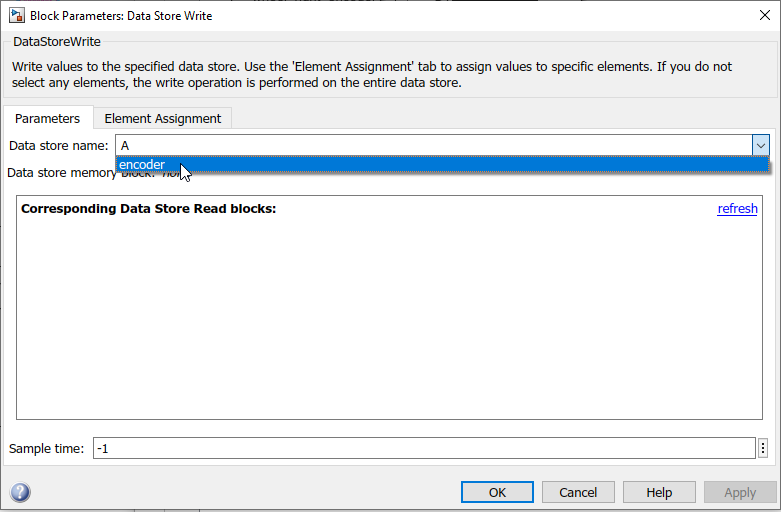 Figure 105:  Configure Data Store Write 