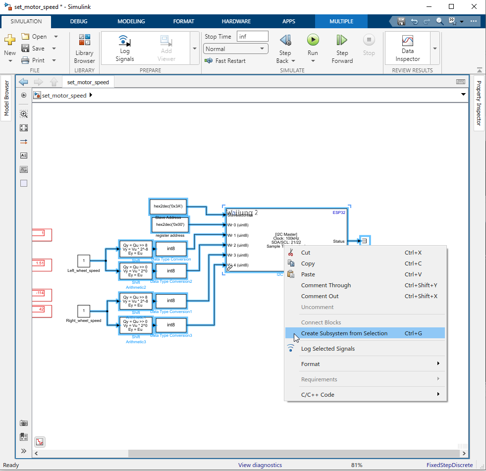 Figure 89:  Create Subsystem