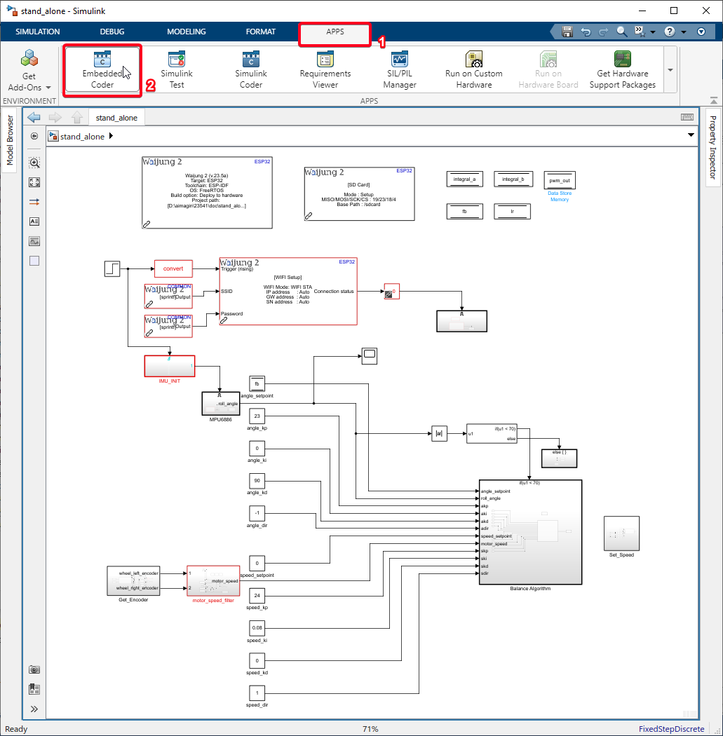 Figure 210:  Open Embedded Coder