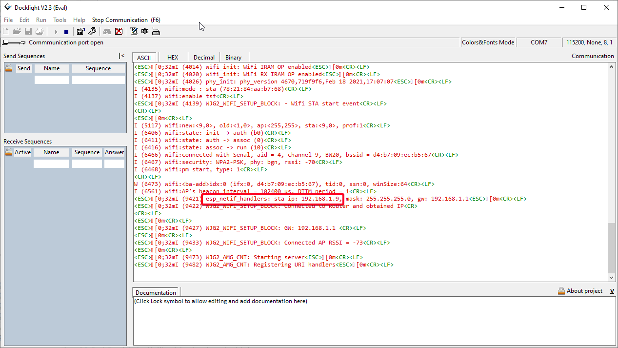 Figure 212:  Find IP address