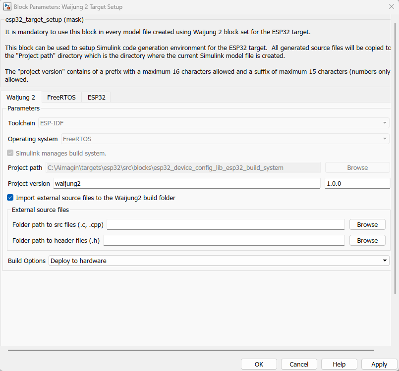 waijung2_target_setup